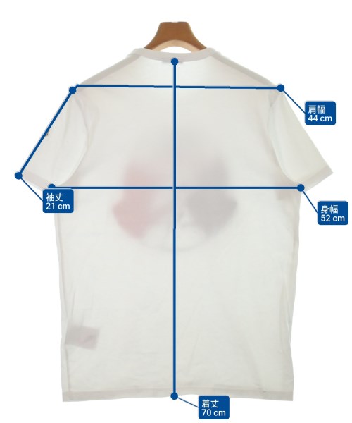 MONCLER（モンクレール）Tシャツ・カットソー 白 サイズ:L メンズ/2200632800353