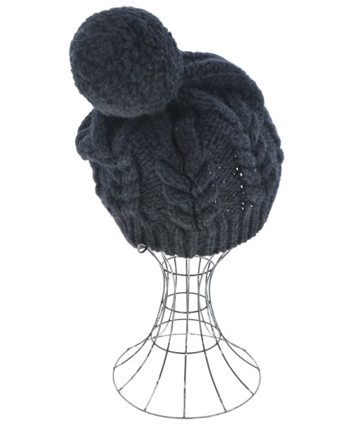MONCLER（モンクレール）ニットキャップ・ビーニー 黒 サイズ:- レディース/2200633490065