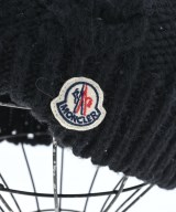 MONCLER（モンクレール）ニットキャップ・ビーニー 黒 サイズ:- レディース/2200633490065