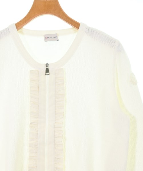 MONCLER（モンクレール）カーディガン 白 サイズ:M レディース/2200633913038