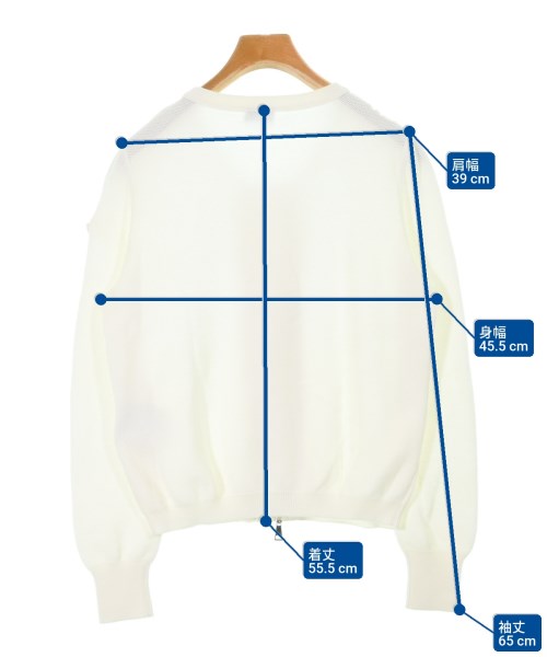 MONCLER（モンクレール）カーディガン 白 サイズ:M レディース/2200633913038