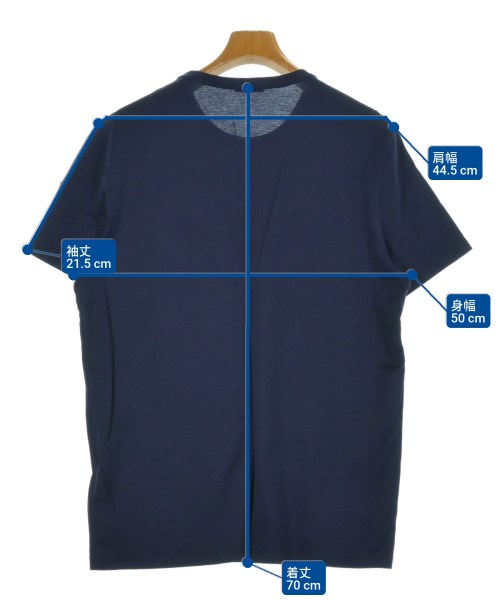 MONCLER（モンクレール）Tシャツ・カットソー 青 サイズ:L メンズ/2200606964265
