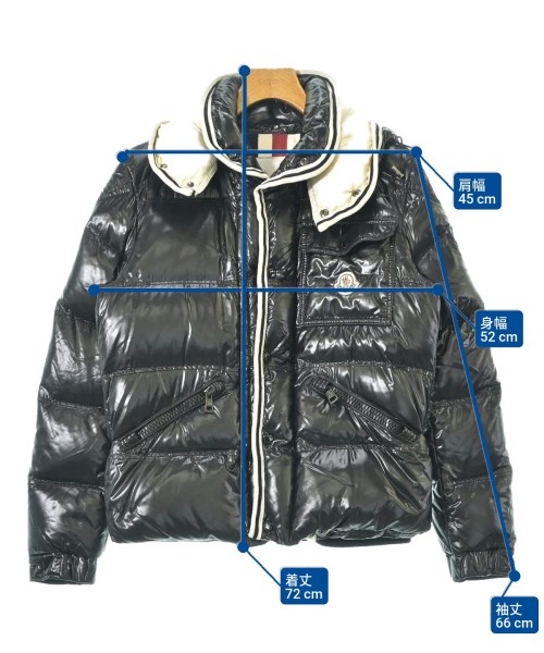 MONCLER（モンクレール）ダウンジャケット/ダウンベスト 黒 サイズ:1(S位) メンズ/2200608518015