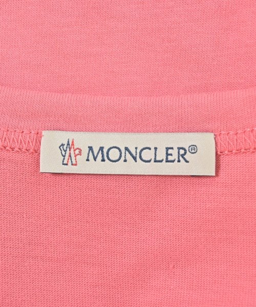 MONCLER（モンクレール）Tシャツ・カットソー ピンク サイズ:M レディース/2200606518093