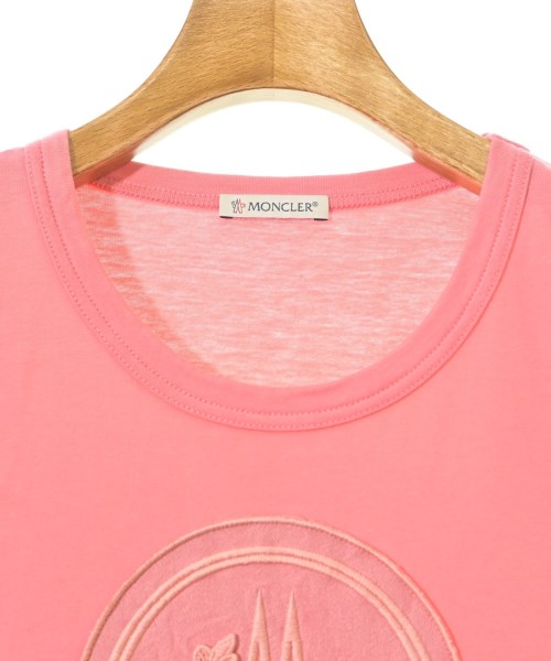 MONCLER（モンクレール）Tシャツ・カットソー ピンク サイズ:M レディース/2200606518093
