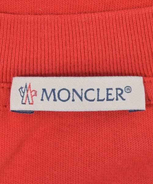 MONCLER（モンクレール）Tシャツ・カットソー 赤 サイズ:L メンズ/2200613583220