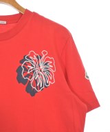 MONCLER（モンクレール）Tシャツ・カットソー 赤 サイズ:L メンズ/2200613583220