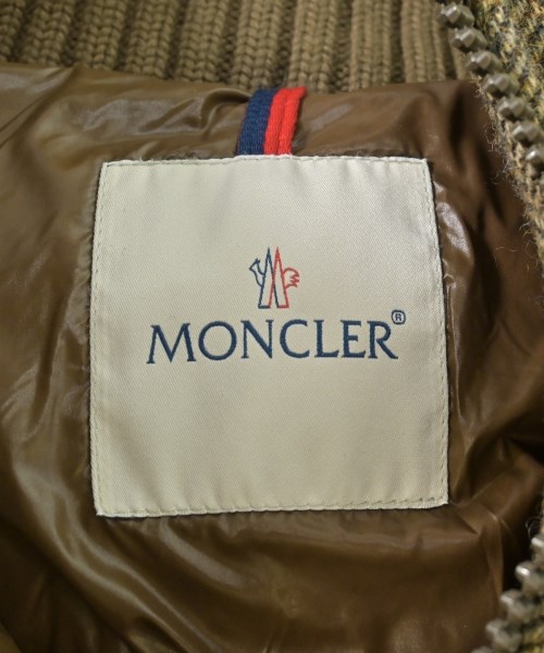 MONCLER（モンクレール）ダウンジャケット/ダウンベスト 茶 サイズ:0(XS位) メンズ/2200614312010