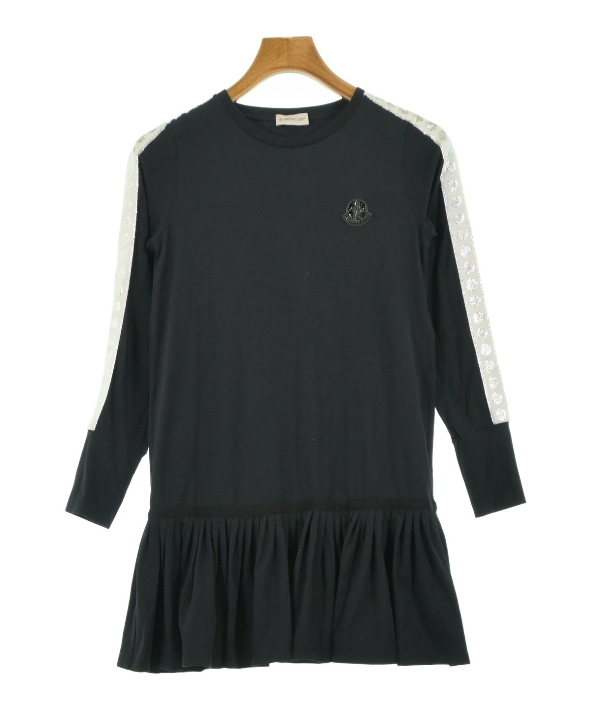 MONCLER(モンクレール)ワンピース 黒 サイズ:152(S位) レディース MONCLER(モンクレール)ワンピース 黒 サイズ:152(S位) レディース