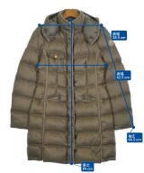 MONCLER（モンクレール）ダウンコート ベージュ サイズ:1(S位) レディース/2200615086019