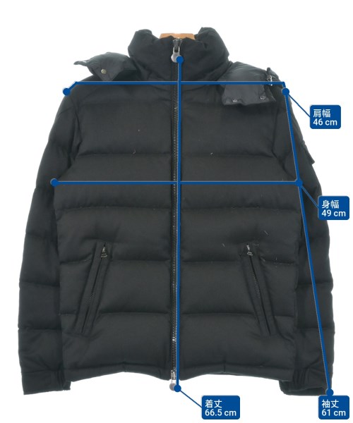 MONCLER（モンクレール）ダウンジャケット/ダウンベスト 黒 サイズ:0(XS位) レディース/2200617134022