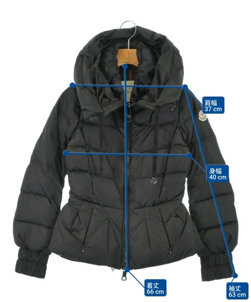 MONCLER（モンクレール）ダウンジャケット/ダウンベスト 黒 サイズ:1(S位) レディース/2200617734024