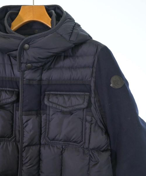 MONCLER（モンクレール）ダウンジャケット/ダウンベスト 紺 サイズ:1(S位) メンズ/2200618124015