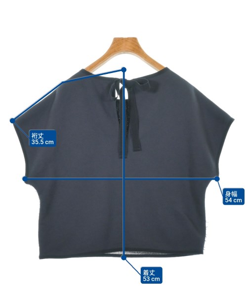 MONCLER（モンクレール）Tシャツ・カットソー 紺 サイズ:XS レディース/2200618411085