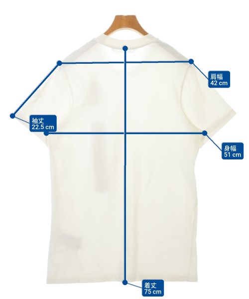 MONCLER（モンクレール）Tシャツ・カットソー 白 サイズ:M メンズ/2200618193172