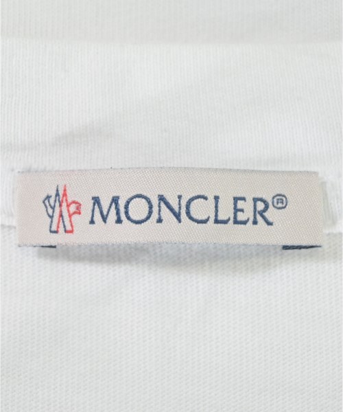MONCLER（モンクレール）Tシャツ・カットソー 白 サイズ:S メンズ/2200618193196