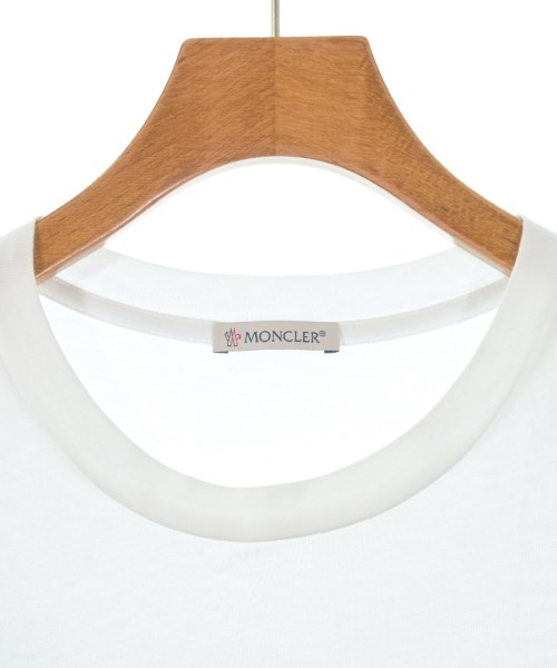 MONCLER（モンクレール）Tシャツ・カットソー 白 サイズ:S メンズ/2200618193196