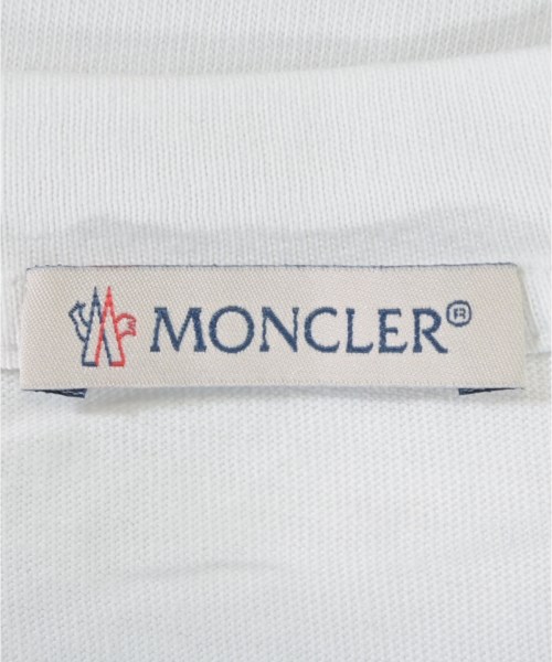 MONCLER（モンクレール）Tシャツ・カットソー 白 サイズ:M メンズ/2200618193219