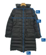 MONCLER（モンクレール）ダウンコート 黒 サイズ:00(XXS位) レディース/2200618725014
