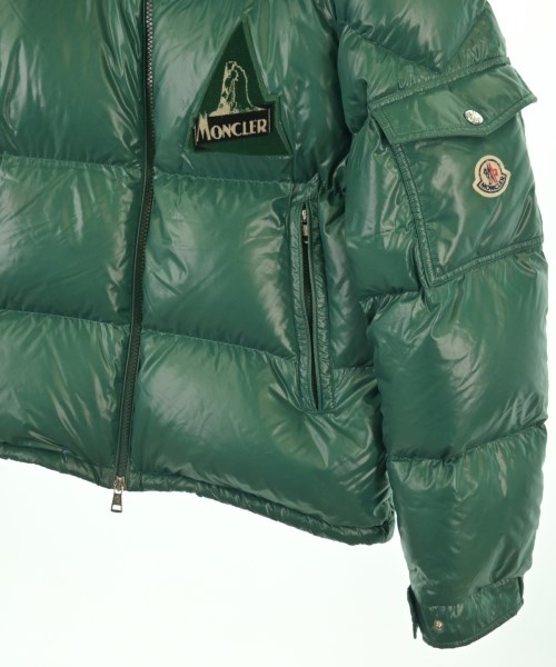 MONCLER（モンクレール）ダウンジャケット/ダウンベスト 緑 サイズ:3(L位) メンズ/2200619831011