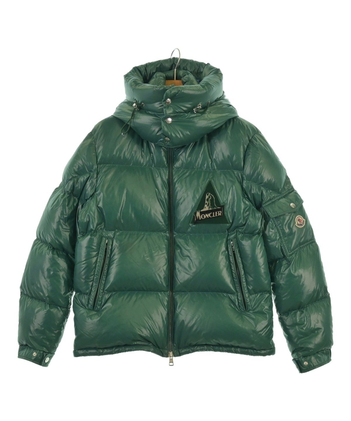 MONCLER（モンクレール）ダウンジャケット/ダウンベスト 緑 サイズ:3(L