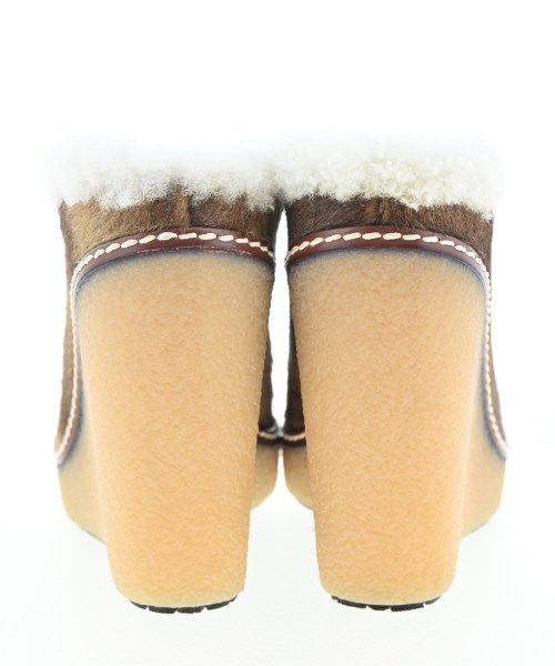 MONCLER（モンクレール）ブーツ 茶 サイズ:EU36(22.5cm位) レディース/2200620951517