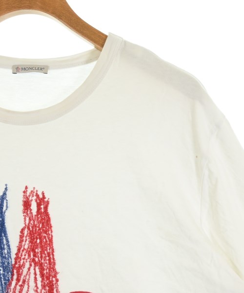 MONCLER（モンクレール）Tシャツ・カットソー 白 サイズ:XXL メンズ/2200621141153