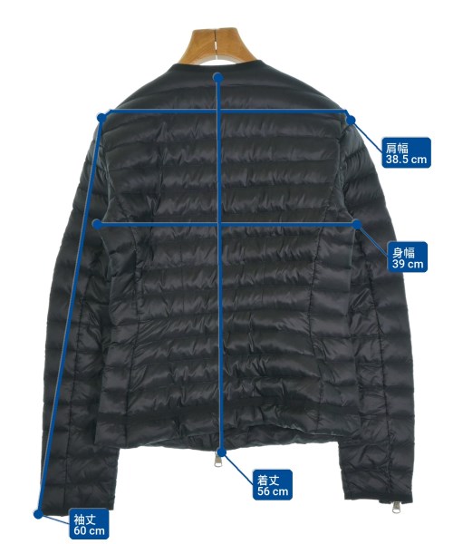 MONCLER（モンクレール）ダウンジャケット/ダウンベスト 黒 サイズ:00(XXS位) レディース/2200603048128