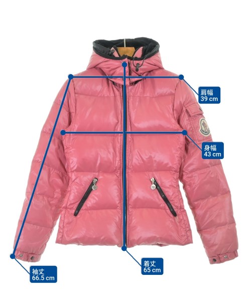 MONCLER（モンクレール）ダウンジャケット/ダウンベスト 赤 サイズ:1(S位) レディース/2200602000011