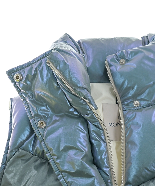 MONCLER（モンクレール）ダウンジャケット/ダウンベスト 青 サイズ:0(XS位) レディース/2200609441015