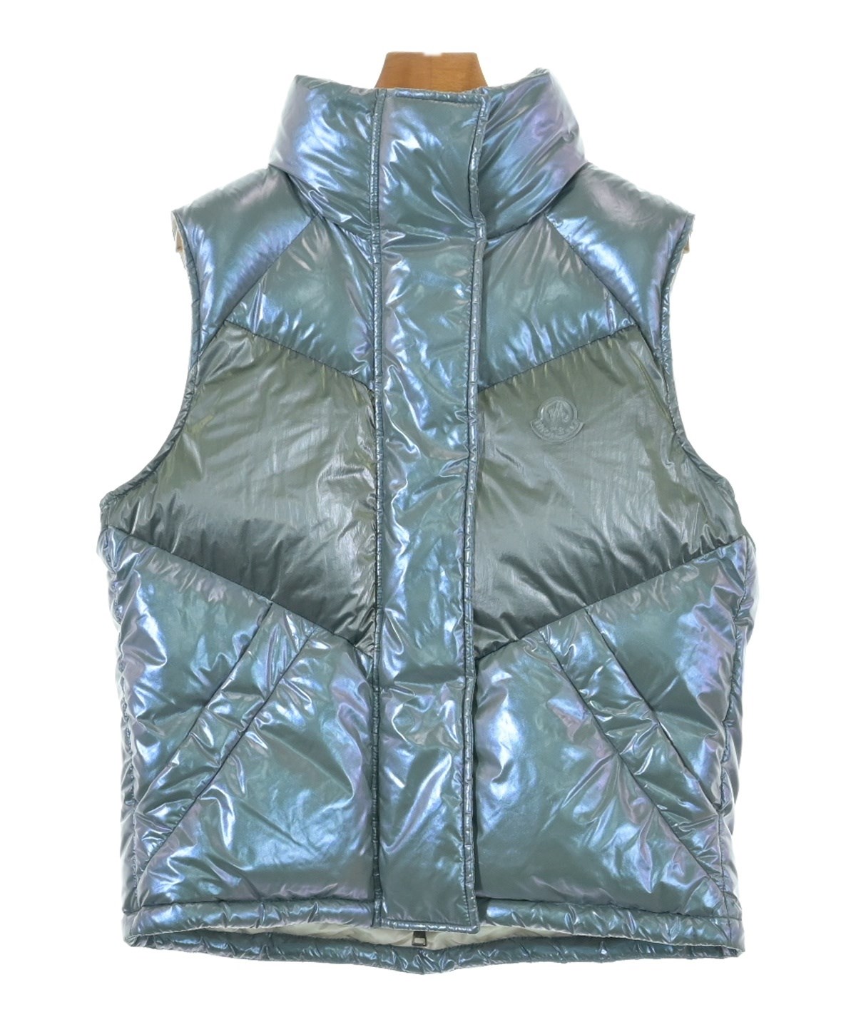 青タグ MONCLER モンクレール ダウンベスト レディース 0 MONCLER モンクレール ダウンベスト レディース ロゴ ベスト