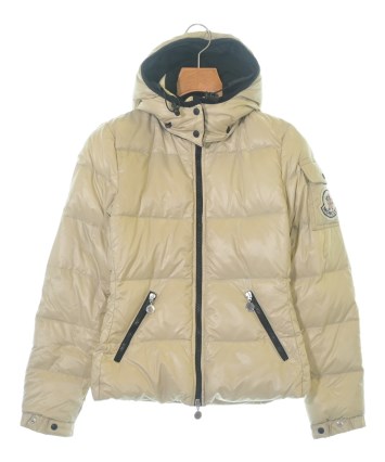 【T】MONCLER ダウンベスト アイボリー・ベージュ MONCLERモンクレール ベージュ 袖なしダウンベスト｜本日限定