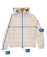 MONCLER（モンクレール）ダウンジャケット/ダウンベスト 白 サイズ:2(M位) メンズ/2200666719294