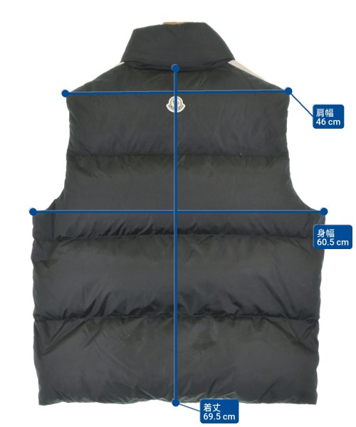 MONCLER GENIUS（モンクレールジーニアス）ダウンジャケット/ダウンベスト 黒 サイズ:3(L位) メンズ/2200674771017