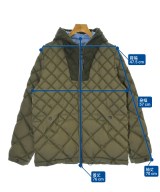 MONCLER（モンクレール）ダウンジャケット/ダウンベスト カーキ サイズ:2(M位) メンズ/2200663371075