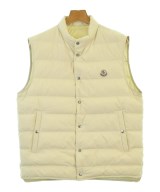 MONCLER（モンクレール）ダウンジャケット/ダウンベスト 白 サイズ:3(L位) メンズ/2200668074186