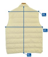 MONCLER（モンクレール）ダウンジャケット/ダウンベスト 白 サイズ:3(L位) メンズ/2200668074186