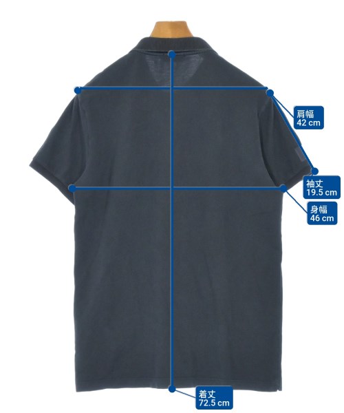 MONCLER（モンクレール）ポロシャツ 紺 サイズ:L メンズ/2200675726054