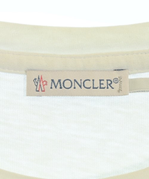 MONCLER（モンクレール）Tシャツ・カットソー 白 サイズ:M メンズ/2200672956041