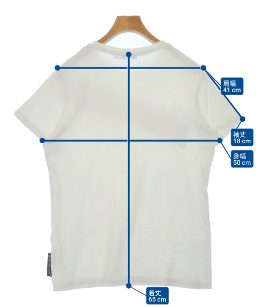 MONCLER（モンクレール）Tシャツ・カットソー 白 サイズ:M メンズ/2200672956041
