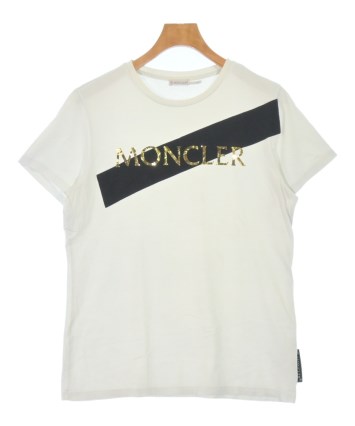 MONCLER（モンクレール）Tシャツ・カットソー 白 サイズ:M メンズ