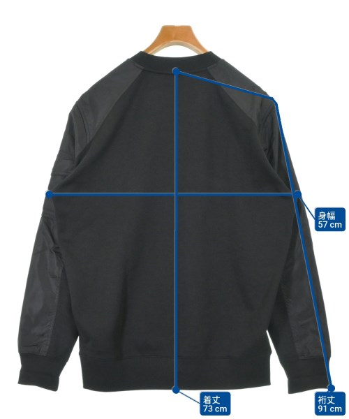 MONCLER（モンクレール）スウェット 黒 サイズ:L メンズ/2200672304040