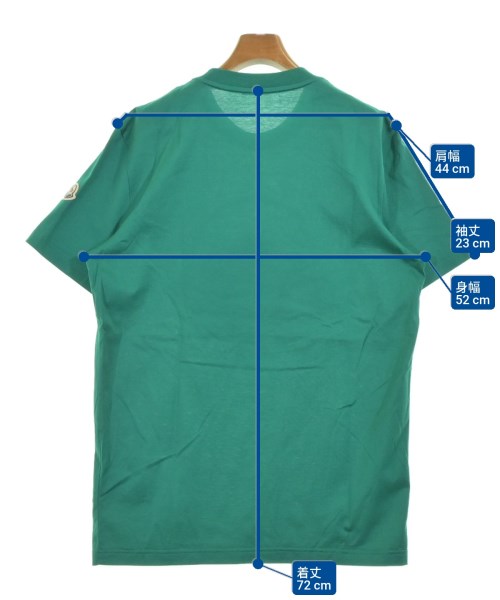 MONCLER（モンクレール）Tシャツ・カットソー 緑 サイズ:L メンズ/2200677480077