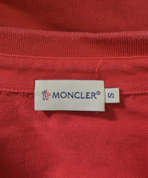 MONCLER（モンクレール）ポロシャツ 赤 サイズ:S メンズ/2200678532072