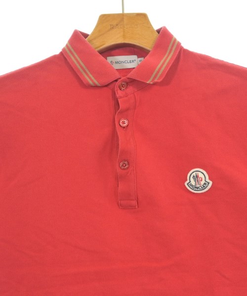 MONCLER（モンクレール）ポロシャツ 赤 サイズ:S メンズ/2200678532072