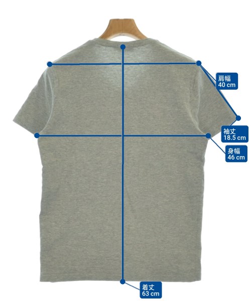 MONCLER（モンクレール）Tシャツ・カットソー グレー サイズ:M メンズ/2200679013020