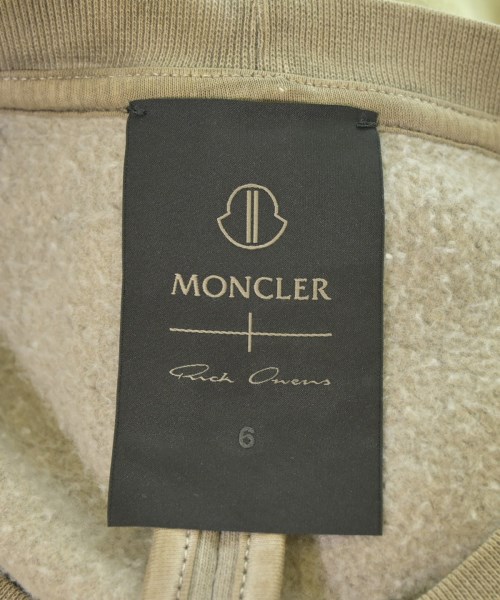 MONCLER（モンクレール）スウェット ベージュ サイズ:6(XXL位) メンズ/2200679134077