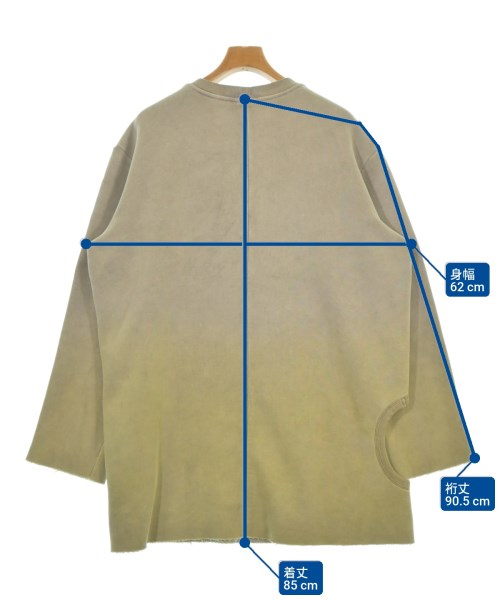 MONCLER（モンクレール）スウェット ベージュ サイズ:6(XXL位) メンズ/2200679134077