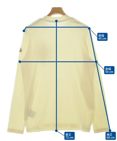 MONCLER（モンクレール）Tシャツ・カットソー 白 サイズ:S メンズ/2200678834060