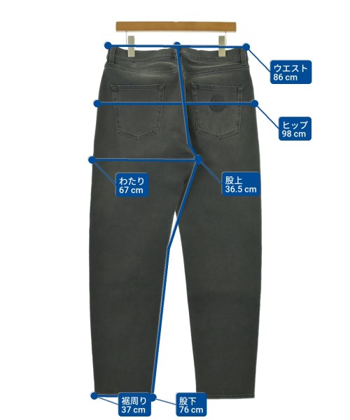 MONCLER（モンクレール）デニムパンツ グレー サイズ:46(M位) メンズ/2200678834084